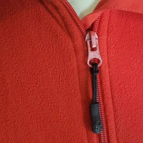 Danskin red fleece jacket size S - Picture 2 of 16